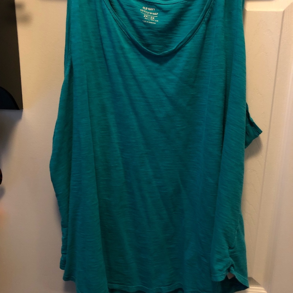 Aqua Old Navy 2X Tank